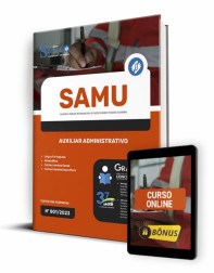Capa Apostila SAMU-PR (CISNORPI) - Auxiliar Administrativo