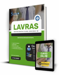 Capa Apostila Prefeitura de Lavras - MG - Monitor da Educação Infantil