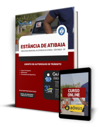 Capa Apostila Prefeitura de Atibaia - SP - Agente de Autoridade de Trânsito