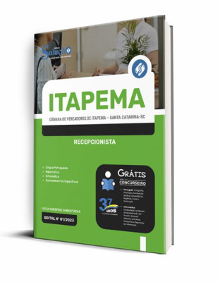 Apostila Câmara de Itapema - SC - Recepcionista - Imagem 2