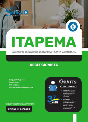 Apostila Câmara de Itapema - SC - Recepcionista - Imagem 3