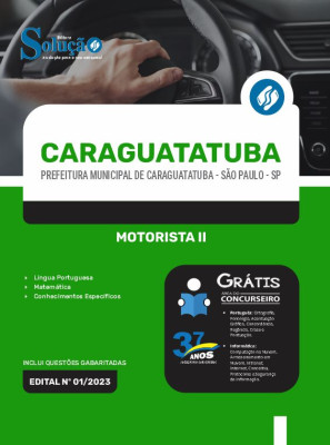 Apostila Prefeitura de Caraguatatuba - SP - Motorista II - Imagem 3