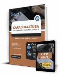 Capa Apostila Prefeitura de Caraguatatuba - SP - Agente de Fiscalização de Trânsito
