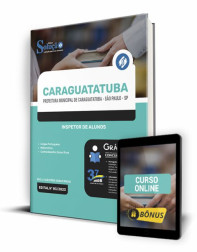 Capa Apostila Prefeitura de Caraguatatuba - SP - Inspetor de Alunos