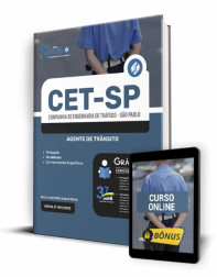 Capa Apostila CET-SP - Agente de Trânsito