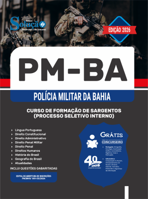 Apostila PM-BA - Curso de Formação de Sargentos (Processo Seletivo Interno) - Imagem 3