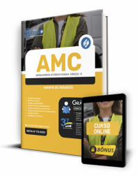 Capa Apostila AMC Fortaleza - CE - Agente de Trânsito