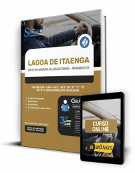 Capa Apostila Prefeitura de Lagoa de Itaenga - PE - Motorista e Operador(a) de Máquinas