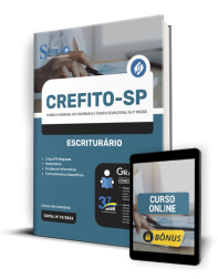Capa Apostila CREFITO 3 - Escriturário
