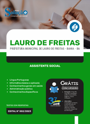 Apostila Prefeitura de Lauro de Freitas - BA - Assistente Social (Edital 002) - Imagem 3