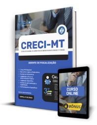 Capa Apostila CRECI-MT - Agente de Fiscalização
