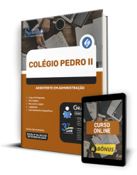 Capa Apostila Colégio Pedro II - Assistente em Administração