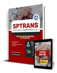 Capa Apostila SPTrans - Técnico de Enfermagem do Trabalho