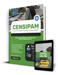 Capa Apostila CENSIPAM - Analista em Ciência e Tecnologia - Área Administrativa