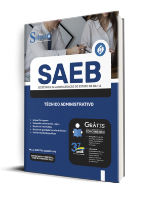 Apostila SAEB-BA - Técnico Administrativo - Administrativo - Imagem 2