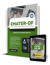 Capa Apostila EMATER-DF - Assistente Administrativo