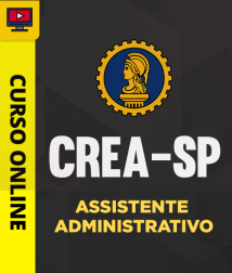 Capa Curso CREA-SP - Assistente Administrativo