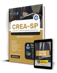 Capa Apostila CREA-SP - Agente de Fiscalização