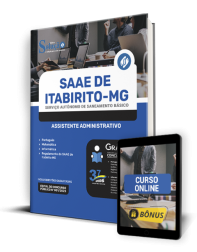 Capa Apostila SAAE de Itabirito - MG - Assistente Administrativo