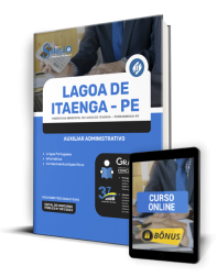 Capa Apostila Prefeitura de Lagoa de Itaenga - PE - Auxiliar Administrativo