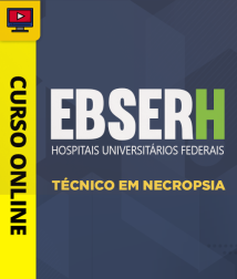 Capa Curso EBSERH - Técnico em Necropsia