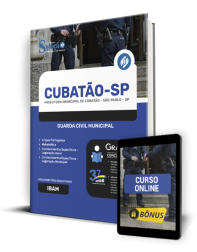 Capa Apostila Prefeitura de Cubatão - SP - Guarda Civil Municipal