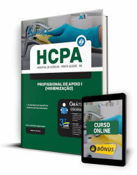 Capa Apostila HCPA-RS - Profissional de Apoio I (Higienização)