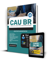 Capa Apostila CAU-BR - Assistente Administrativo