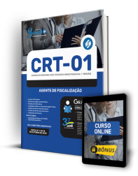 Capa Apostila CRT 1 - Agente de Fiscalização