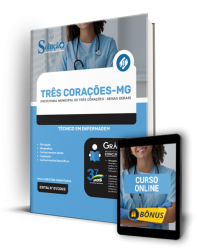 Capa Apostila Prefeitura de Três Corações - MG - Técnico em Enfermagem