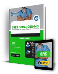 Capa Apostila Prefeitura de Três Corações - MG - Enfermeiro