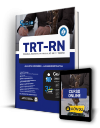 Capa Apostila TRT-RN - Analista Judiciário - Área Administrativa