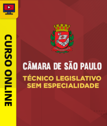 Capa Curso Câmara de São Paulo - Técnico Legislativo - Sem Especialidade