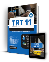 Capa Apostila TRT 11 - Técnico Judiciário - Área Administrativa