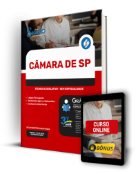 Capa Apostila Câmara de SP - Técnico Legislativo - Sem Especialidade
