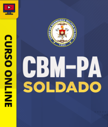 Capa Curso Corpo de Bombeiros Militar - PA - Soldado