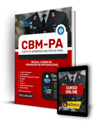 Capa Apostila CBM-PA - Oficial - Curso de Formação de Oficiais (CFO)