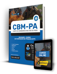 Capa Apostila CBM-PA - Soldado - Curso de Formação de Praças (CFP)
