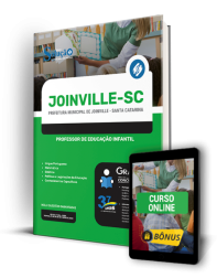 Capa Apostila Prefeitura de Joinville - SC - Professor de Educação Infantil