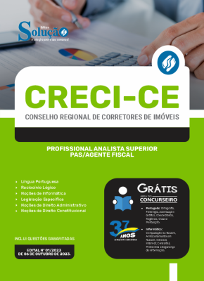 Apostila CRECI-CE - Profissional Analista Superior - PAS/Agente Fiscal - Imagem 3