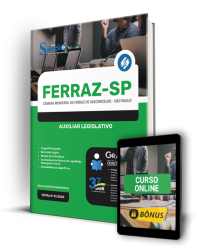 Capa Apostila Câmara de Ferraz de Vasconcelos - SP - Auxiliar Legislativo