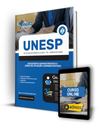 Capa Apostila UNESP - Assistente Administrativo II (Área de Atuação: Administrativa)
