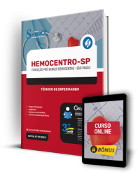 Capa Apostila HEMOCENTRO-SP - Técnico de Enfermagem