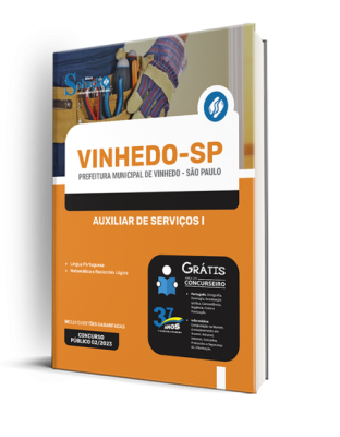 Apostila Prefeitura de Vinhedo - SP - Auxiliar de Serviços I - Imagem 2