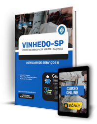 Capa Apostila Prefeitura de Vinhedo - SP - Auxiliar de Serviços II