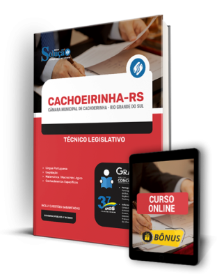 Apostila Câmara de Cachoeirinha - RS - Técnico Legislativo - Imagem 1