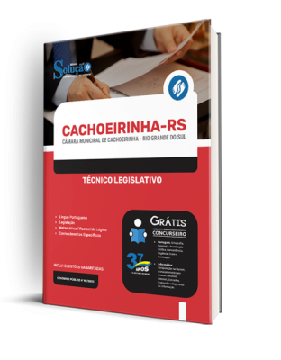 Apostila Câmara de Cachoeirinha - RS - Técnico Legislativo - Imagem 2