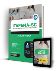 Capa Apostila Prefeitura de Itapema - SC - Auxiliar de Sala