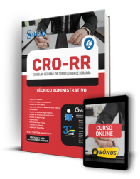 Capa Apostila CRO-RR - Técnico Administrativo