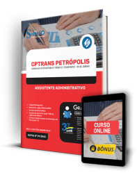 Capa Apostila CPTrans Petrópolis - RJ - Assistente Administrativo